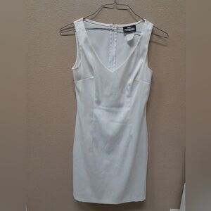 White Rose Glitter Dress Size:5/6  JODI KRISTOPHER